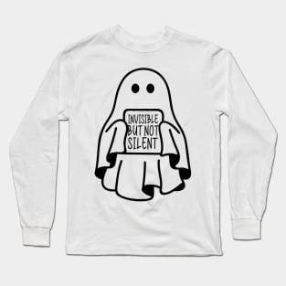 Invisible but not silent Long Sleeve T-Shirt